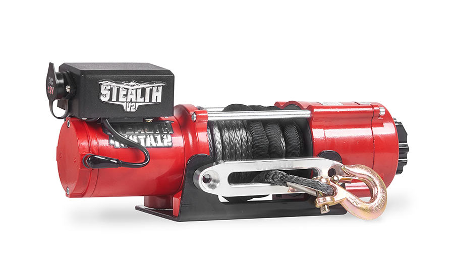 Stealth 4500lb Winch - Synthetic Rope