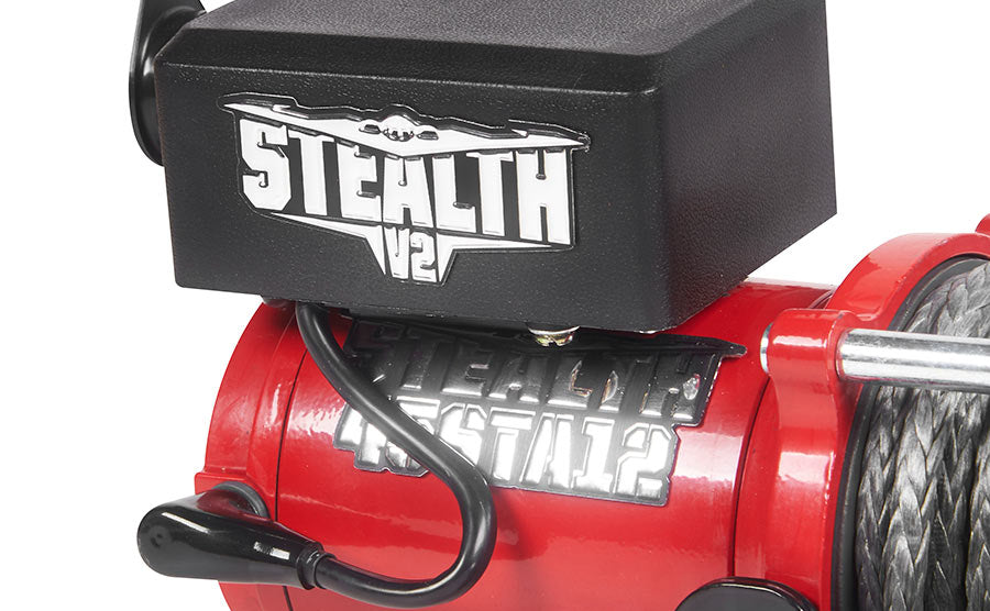 Stealth 4500lb Winch - Synthetic Rope