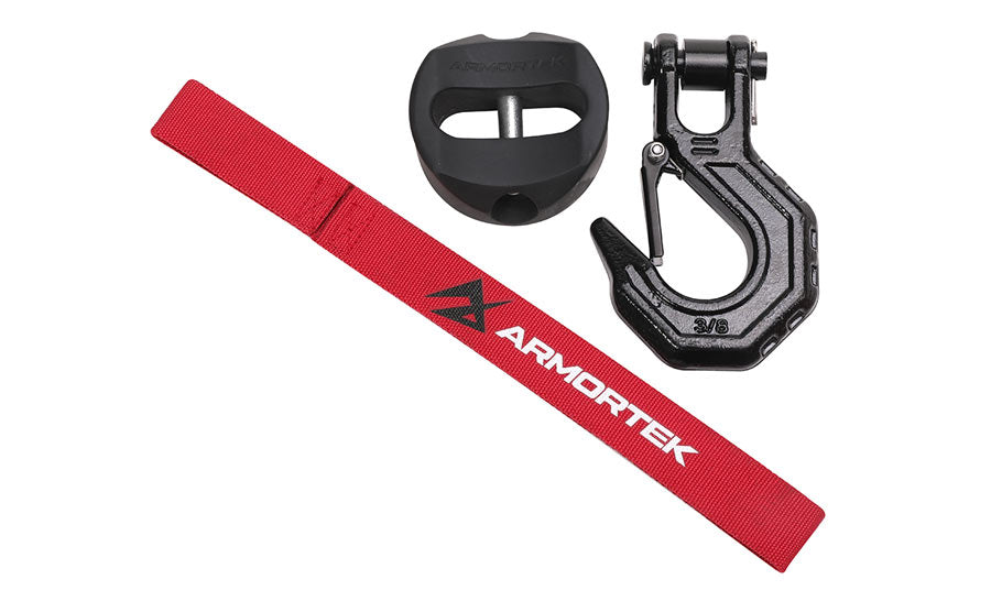 Armortek Black Hook Kit for 12 to 13mm Rope - MBL 10,000kg