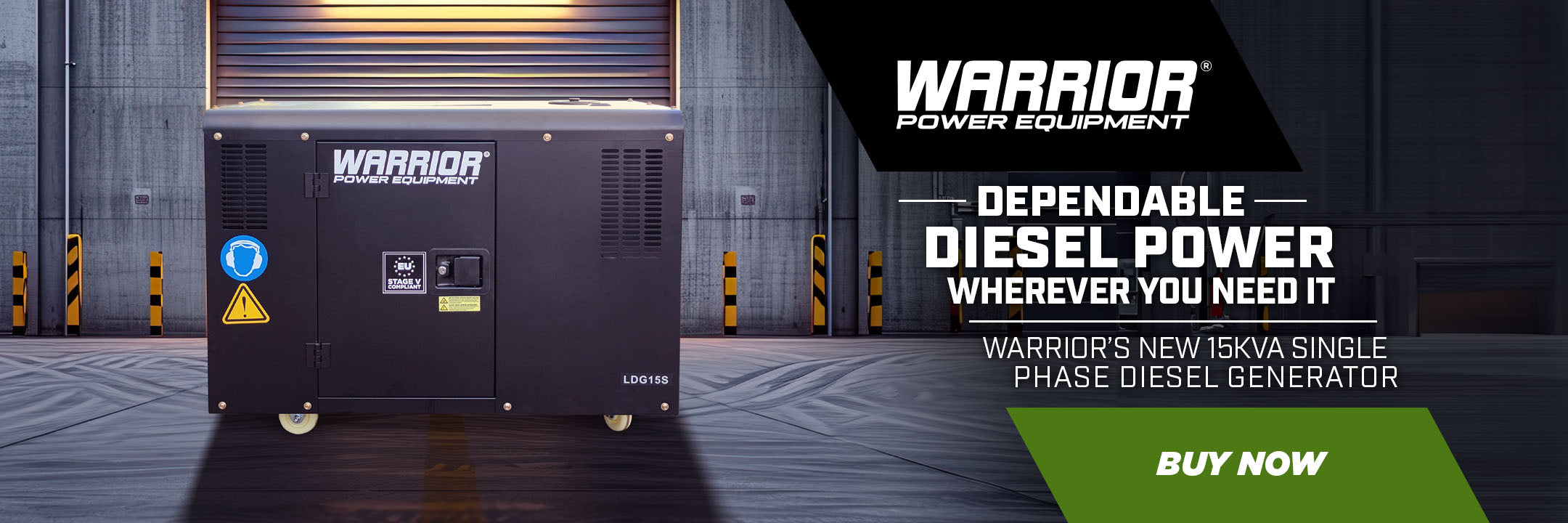 Warrior's New Powerful Diesel Generator