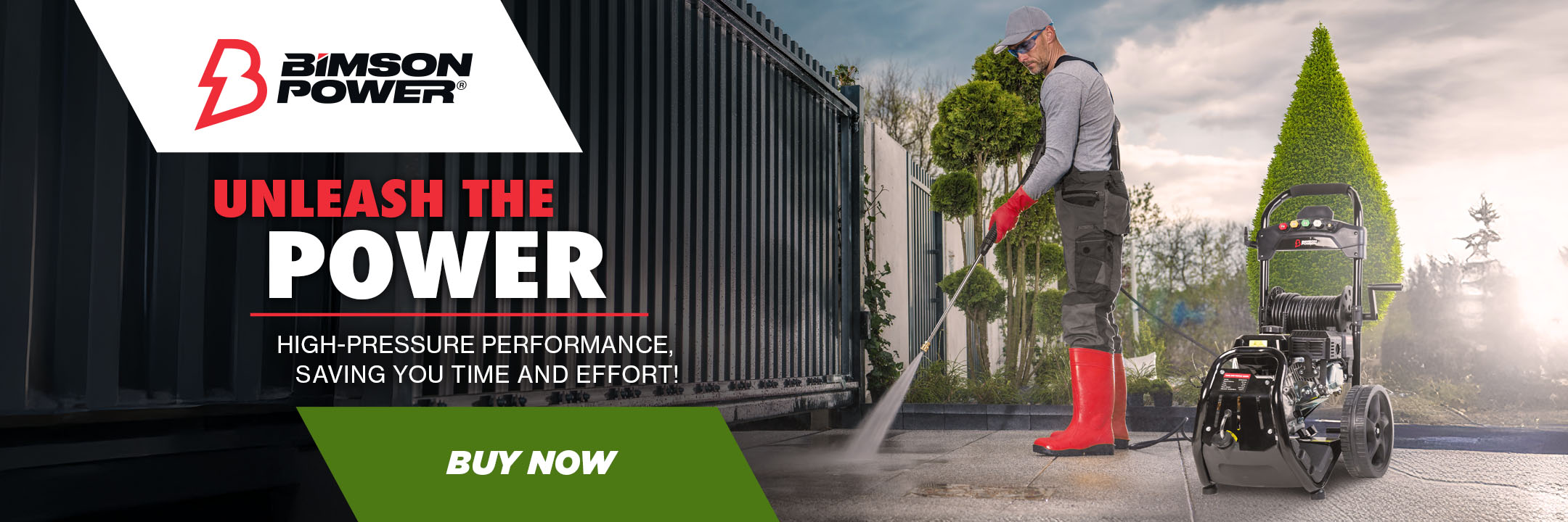 Unleash the power - High performance pressure  washers