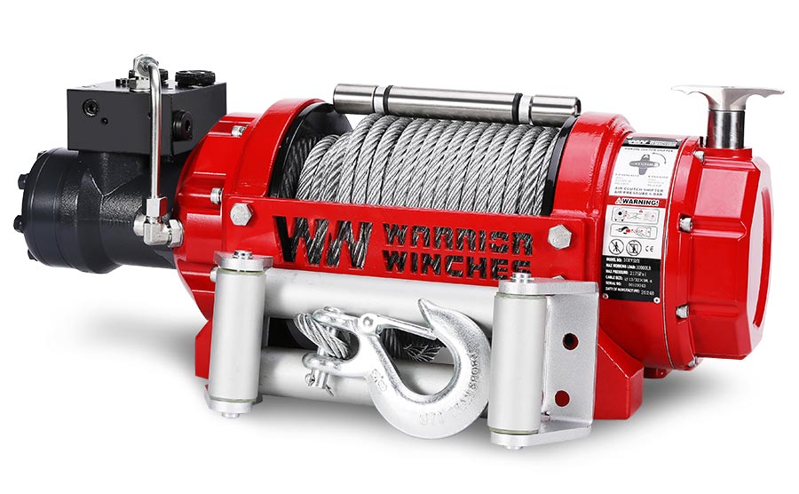 Warrior RV10000 4.5 Tonne Hydraulic Winch