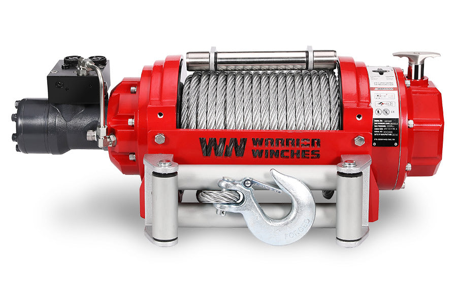 Warrior RV15000 6.8 Tonne Hydraulic Winch