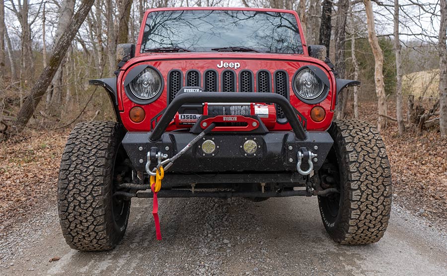 Stealth V2 13500lb Winch - 12v Synthetic Rope