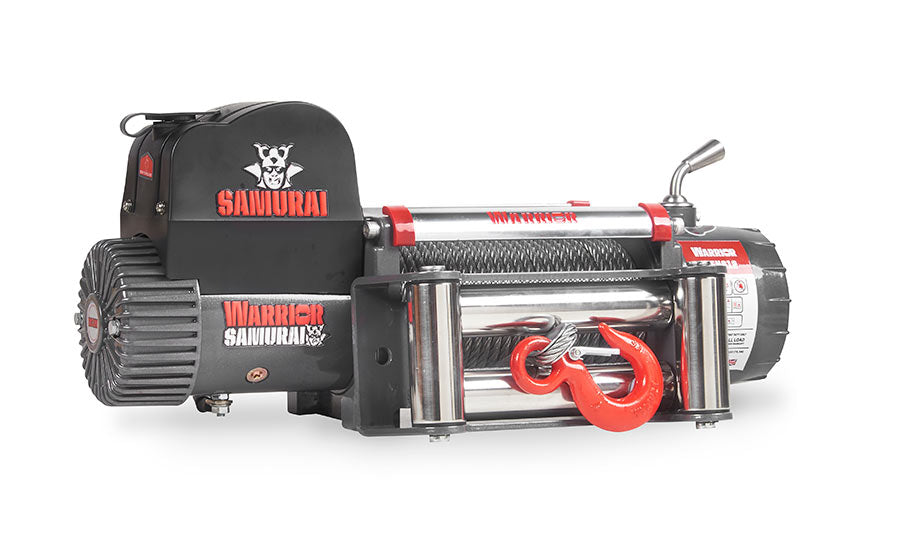 Warrior 24v 2500EN Winch alternate view