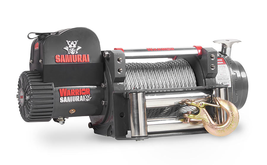 Warrior 12v 4000EN Winch alternate view