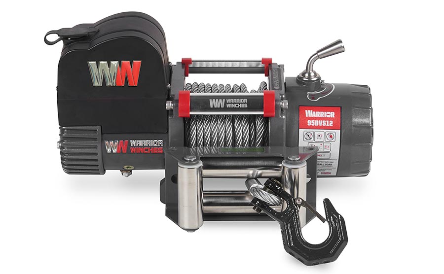 Warrior Samurai V2 Next Gen 9500lb Short Drum Winch