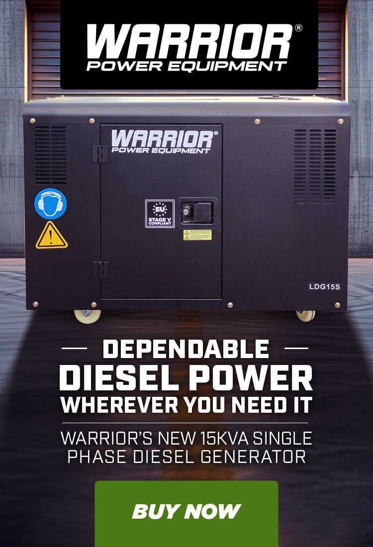 Warrior's New Powerful Diesel Generator