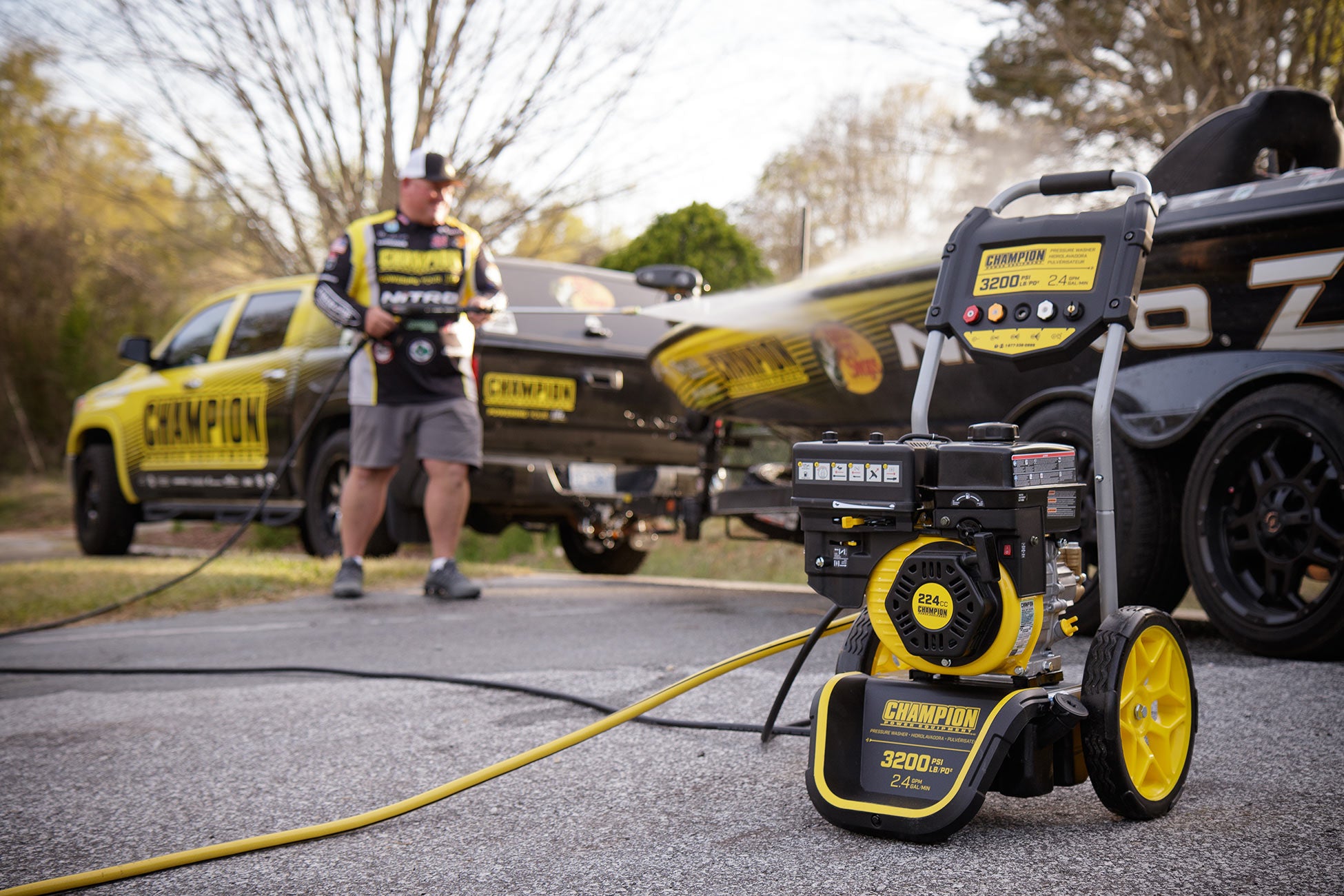 Champion pressure store washer 3200